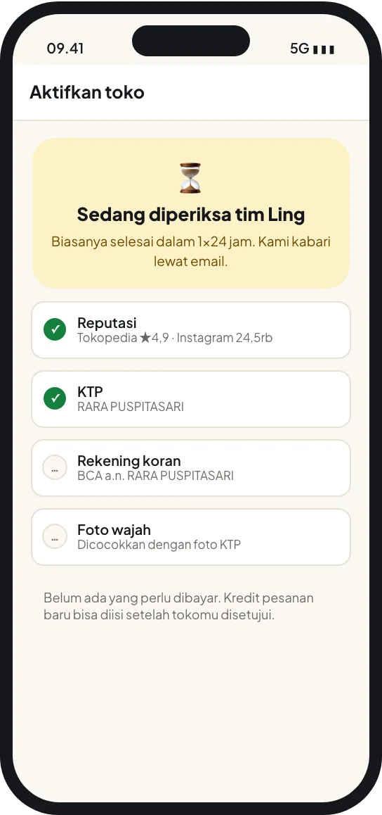 Langkah 8: Tim Ling memeriksa