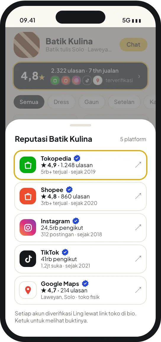Langkah 6: Ketuk untuk melihat semua lencana